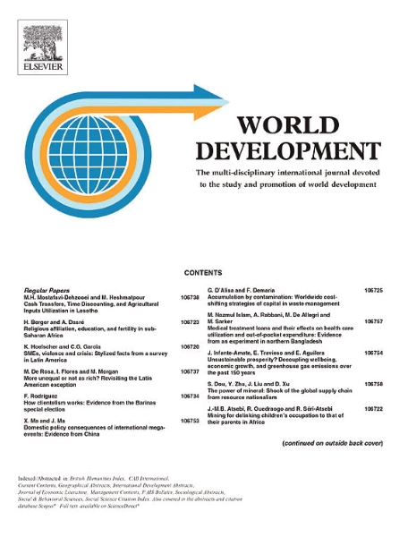 World Development World Development