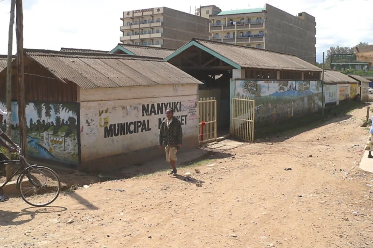 Nanyuki municipal market Nanyuki municipal market