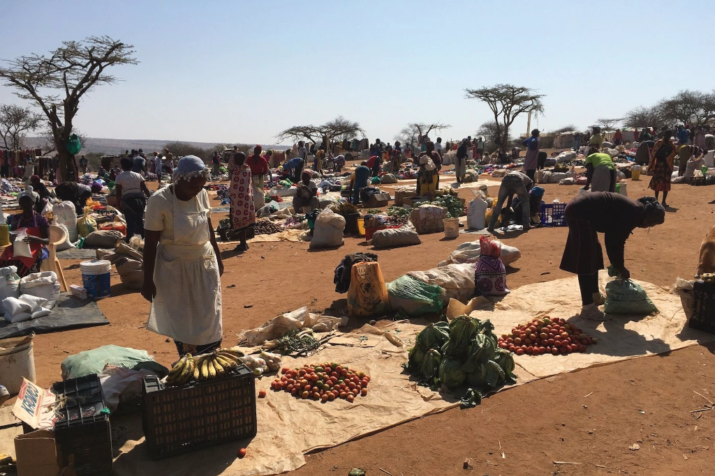Outdoor market