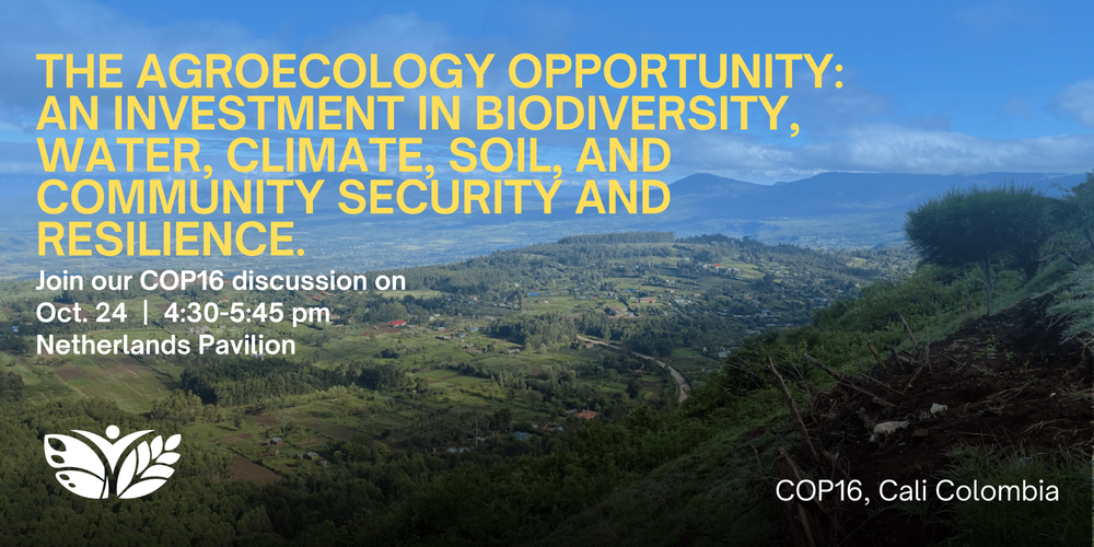An Investment in Biodiversity, Water, Climate, Soil, Community Security and Resilience