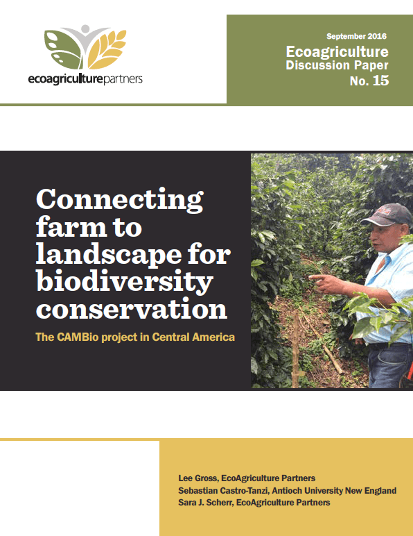 Connecting farm to landscape for biodiversity conservation