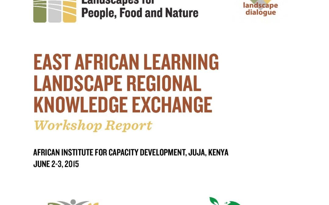 East African Learning Landscape Regional Knowledge Exchange Workshop Report