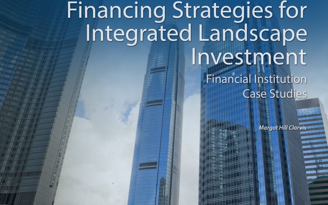 Financing Strategies for Integrated Landscape Investment: Financial Institution Case Studies