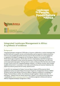 Integrated Landscape Management in Africa