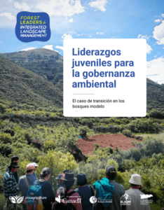 Liderazgos juveniles para la gobernanza ambiental Liderazgos juveniles para la gobernanza ambiental