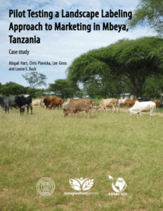 Pilot testing a landscape labeling approach to marketing in Mbeya, Tanzania