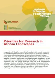 Priorities for Research in African Landscapes