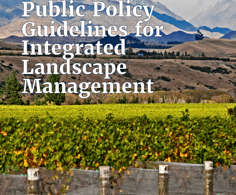 Public Policy Guidelines for Integrated Landscape Management