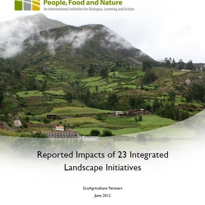 Reported Impacts of 23 Integrated Landscape Initiatives