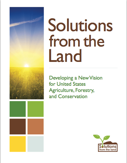 Solutions from the Land Solutions from the Land