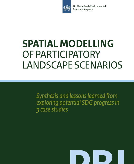 Spatial modelling of participatory landscape scenarios