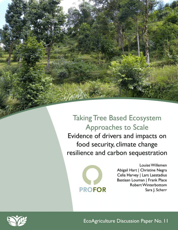 Taking Tree-based Ecosystem Approaches to Scale